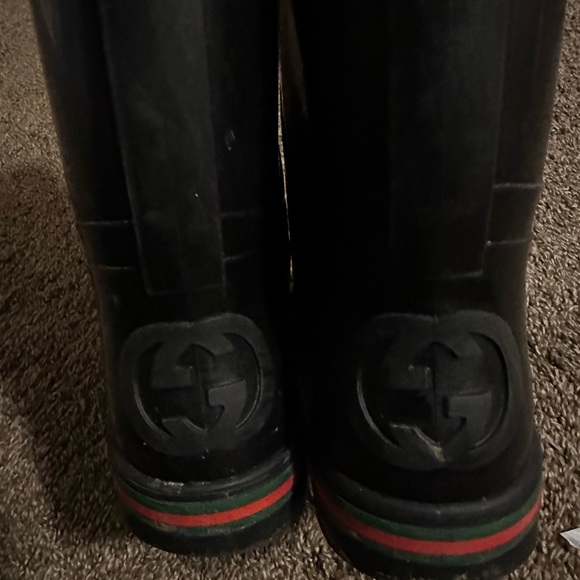 Gucci Shoes Mens Size Gucci Rain Boots Ive Had These Quite Awhile